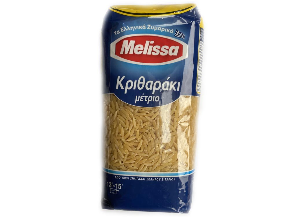 Griekse pasta: kritharaki - orzo Melissa