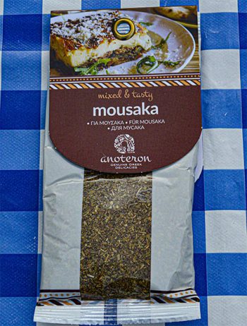 Griekse kruiden voor mousaka